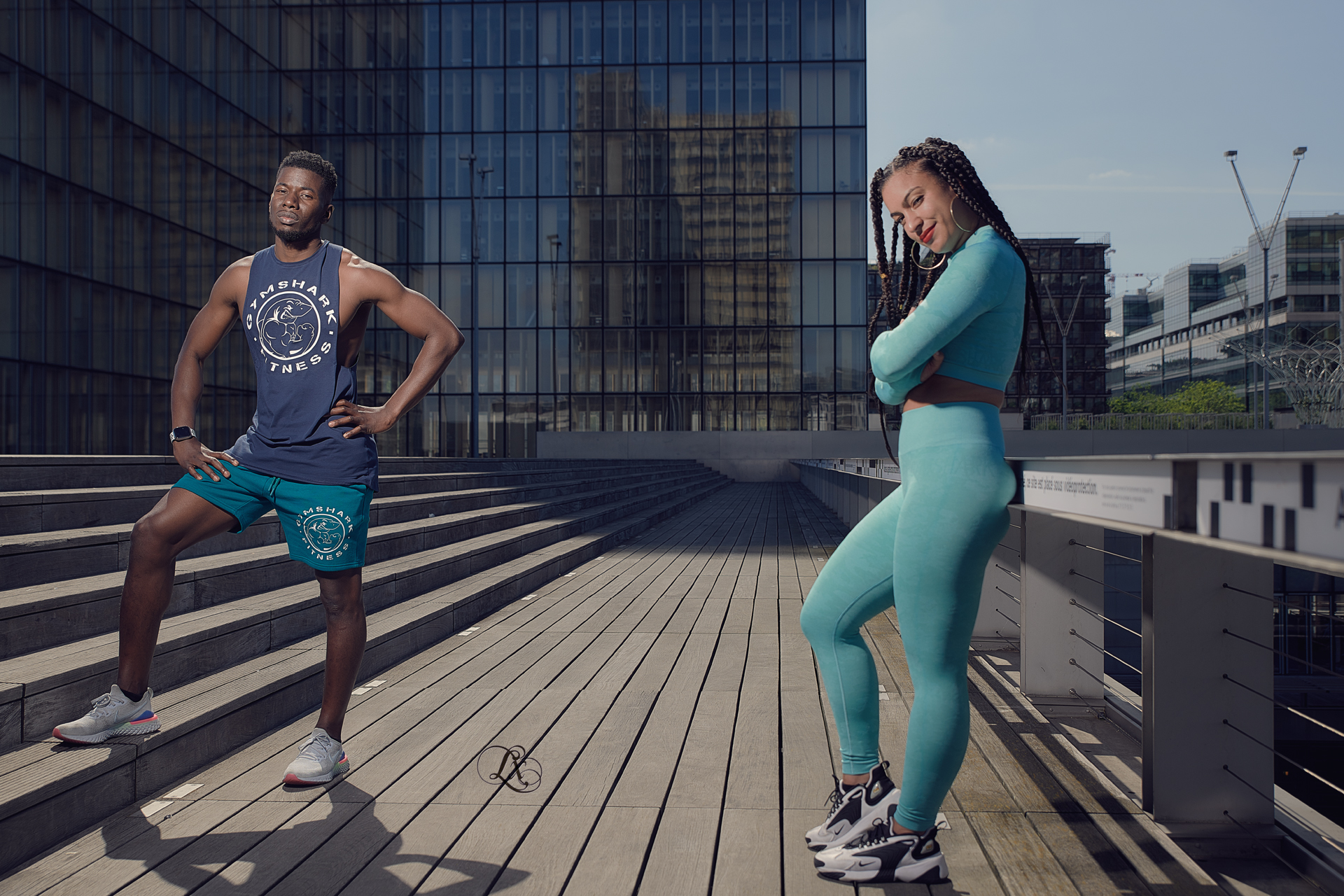 Birane et Melissa - Coachs B.TRAINERS