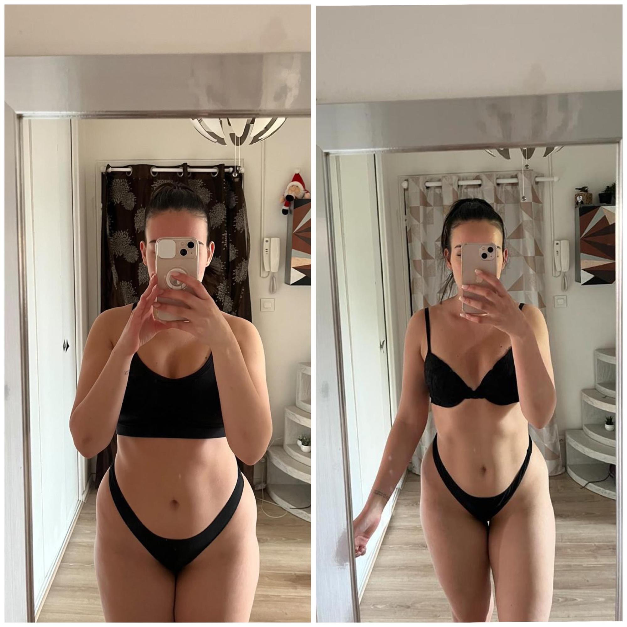 Transformation avant/après