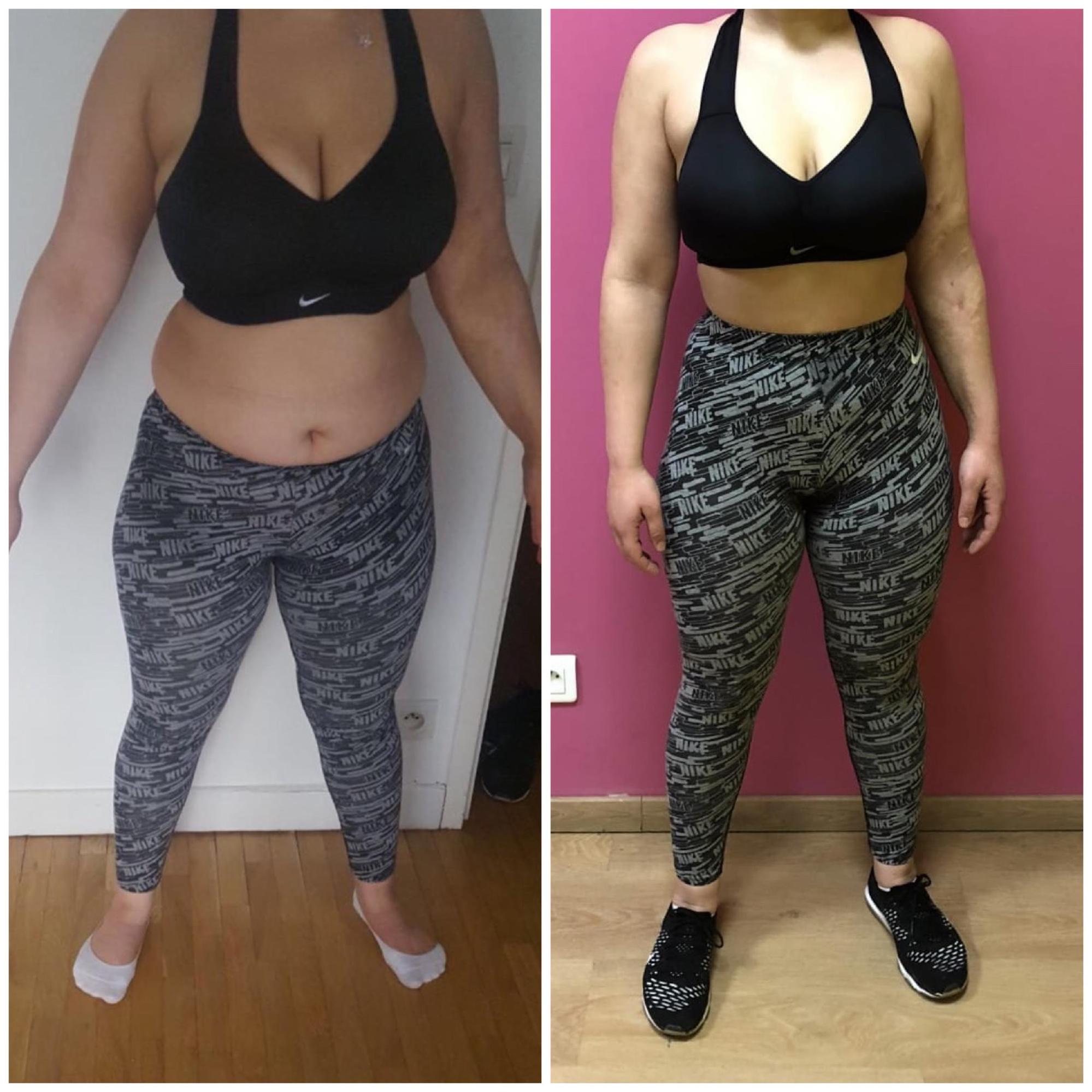 Transformation avant/après